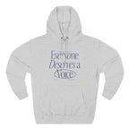 Everyone Deserves a Voice Hoodie - myVoice Speech Therapy