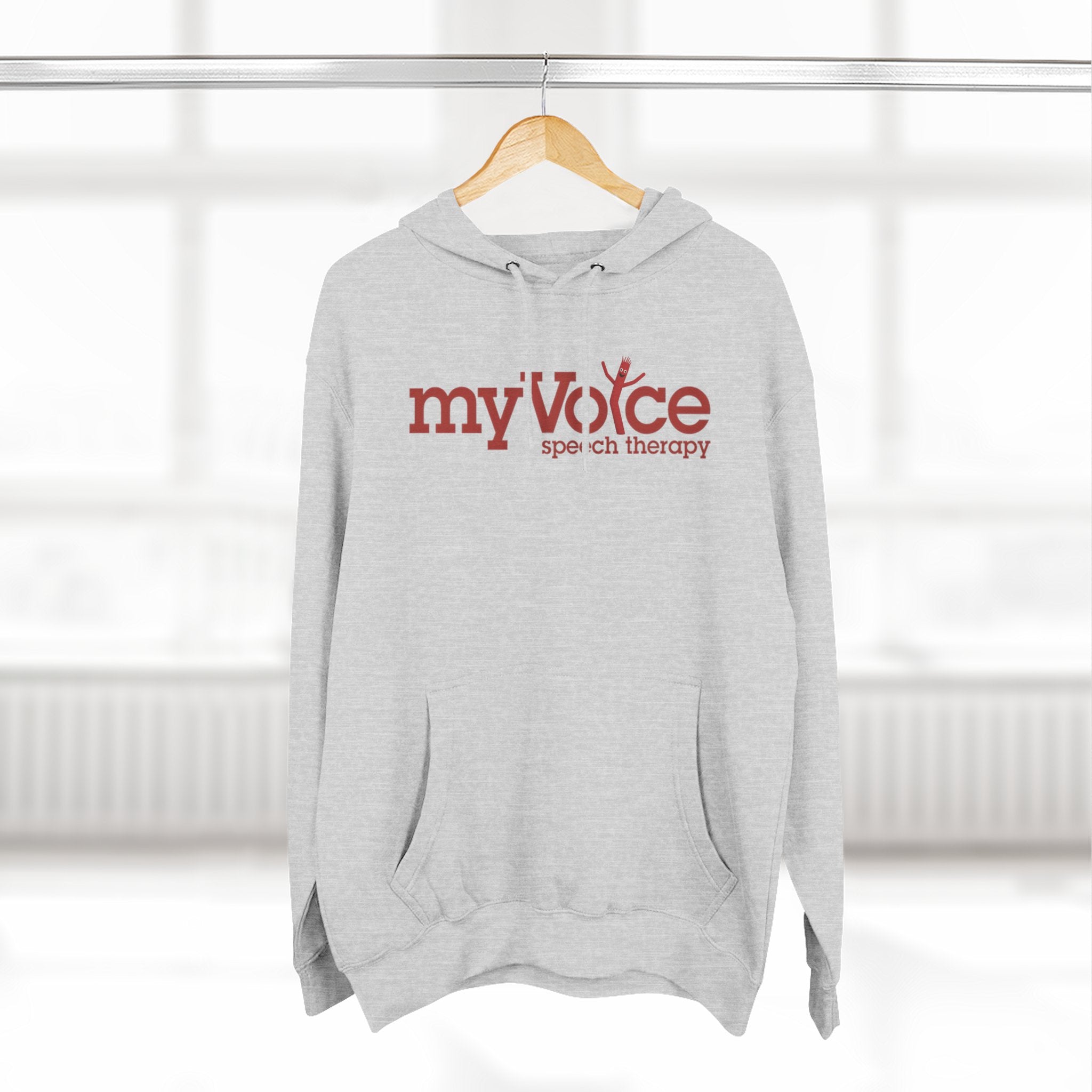 Tube Man Adult Hoodie - myVoice Speech Therapy