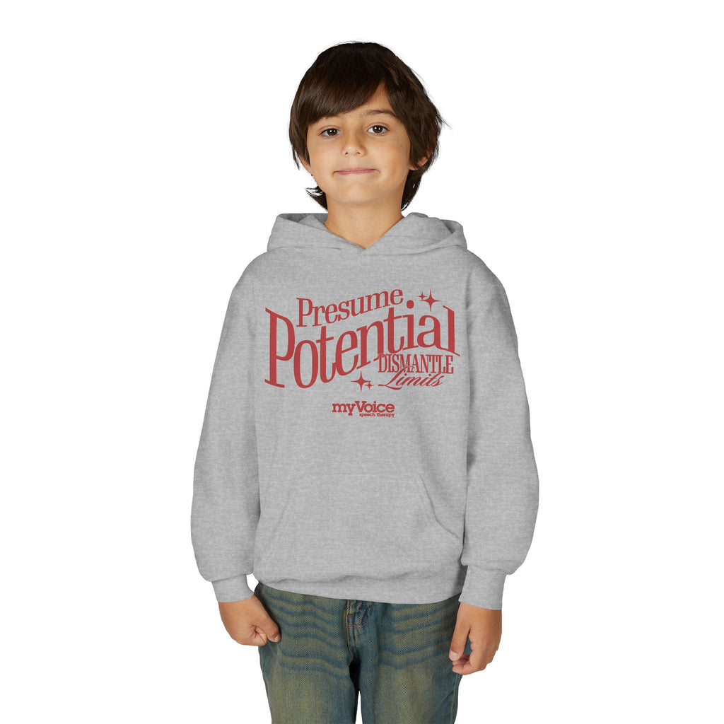 Presume Potential Child's Hoodie - myVoice Speech Therapy