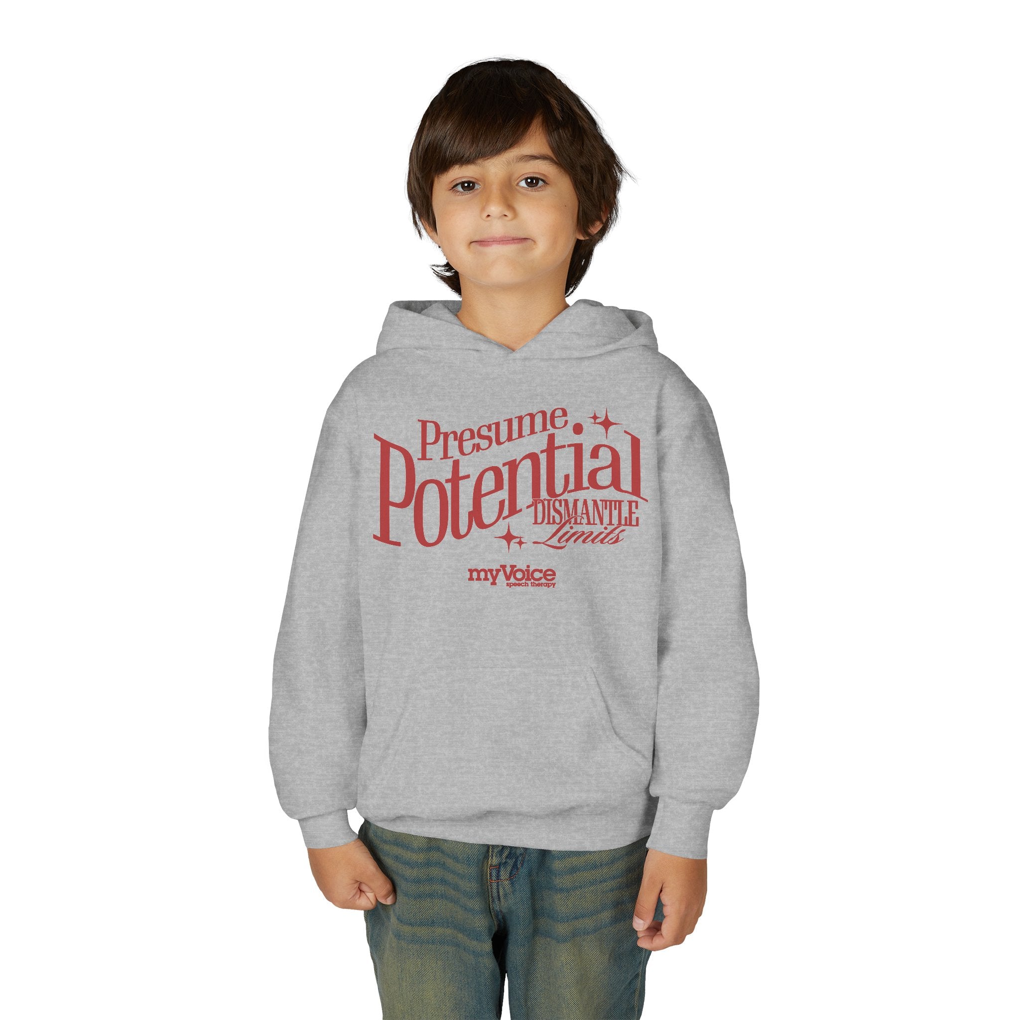 Presume Potential Child's Hoodie - myVoice Speech Therapy