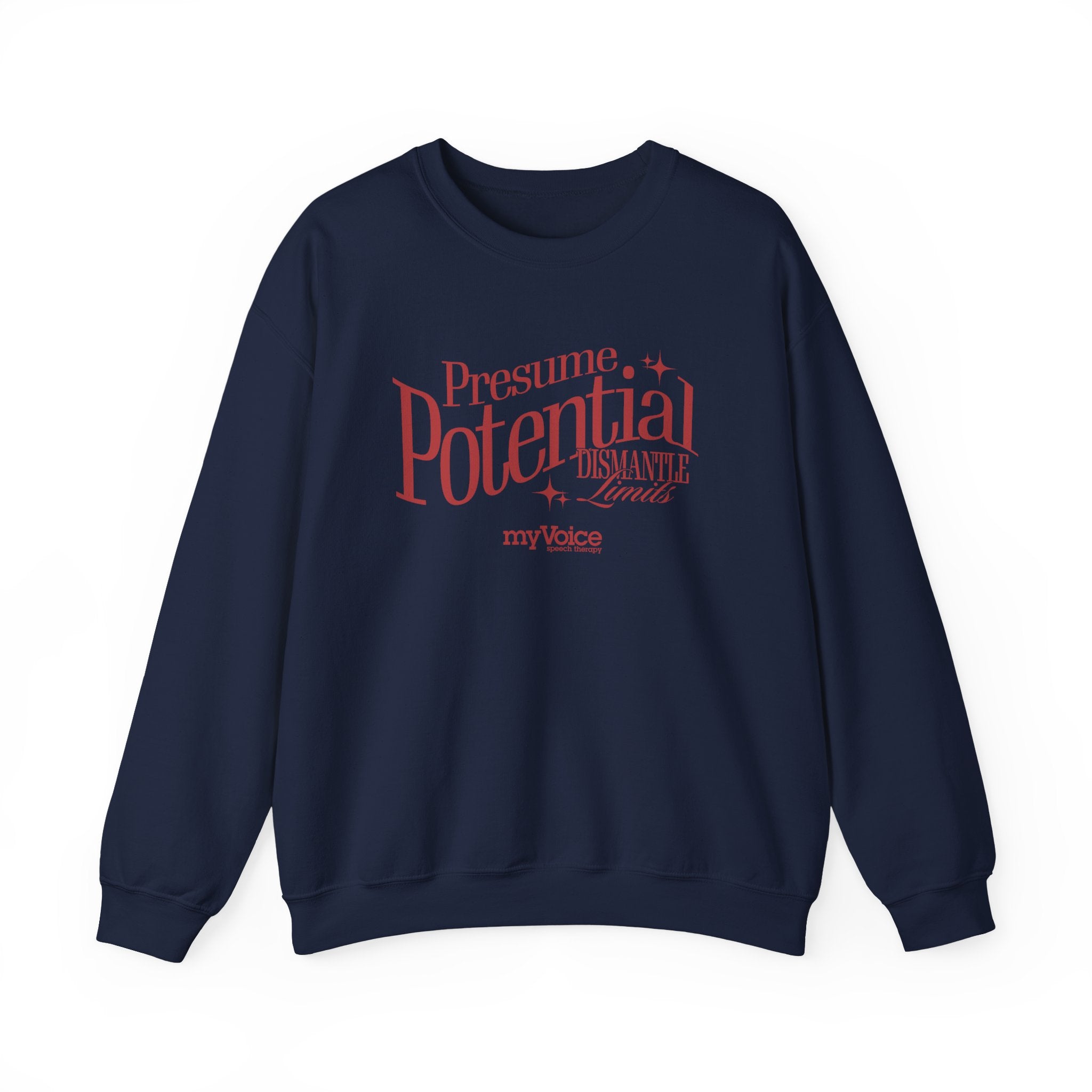 Presume Potential Crewneck - myVoice Speech Therapy