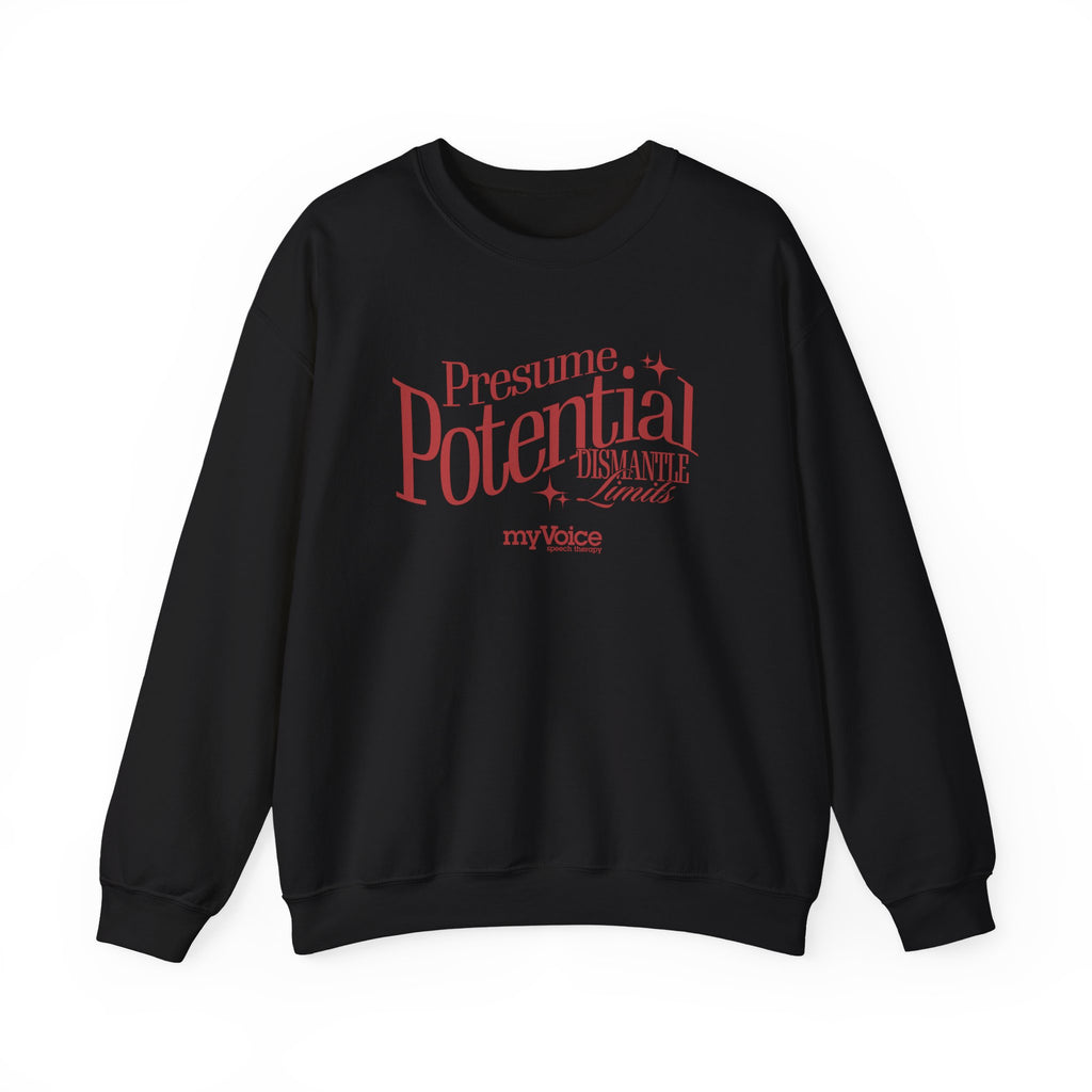 Presume Potential Crewneck - myVoice Speech Therapy