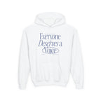 Everyone Deserves a Voice Child's Hoodie - myVoice Speech Therapy