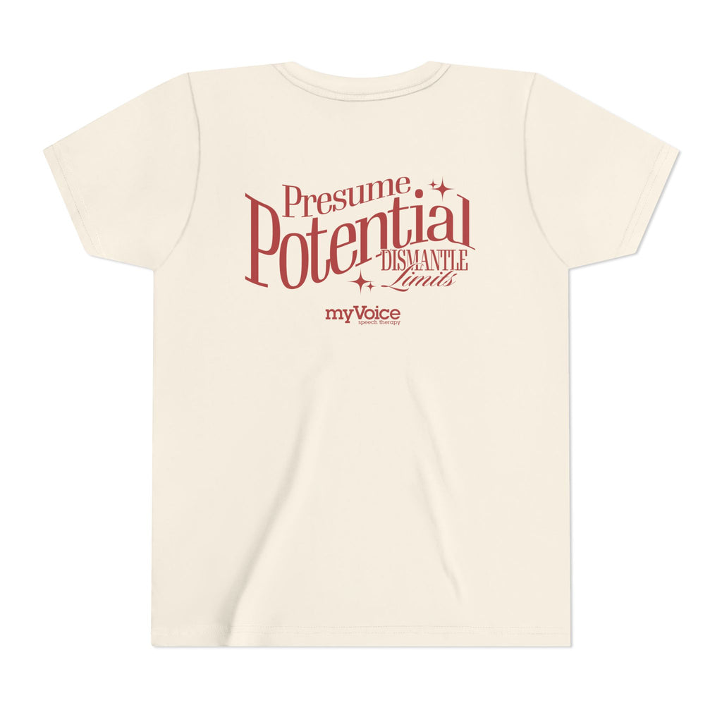 Presume Potential Child Tee - myVoice Speech Therapy