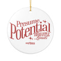 Presume Potential Ceramic Ornament - myVoice Speech Therapy