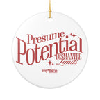 Presume Potential Ceramic Ornament - myVoice Speech Therapy