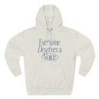 Everyone Deserves a Voice Hoodie - myVoice Speech Therapy