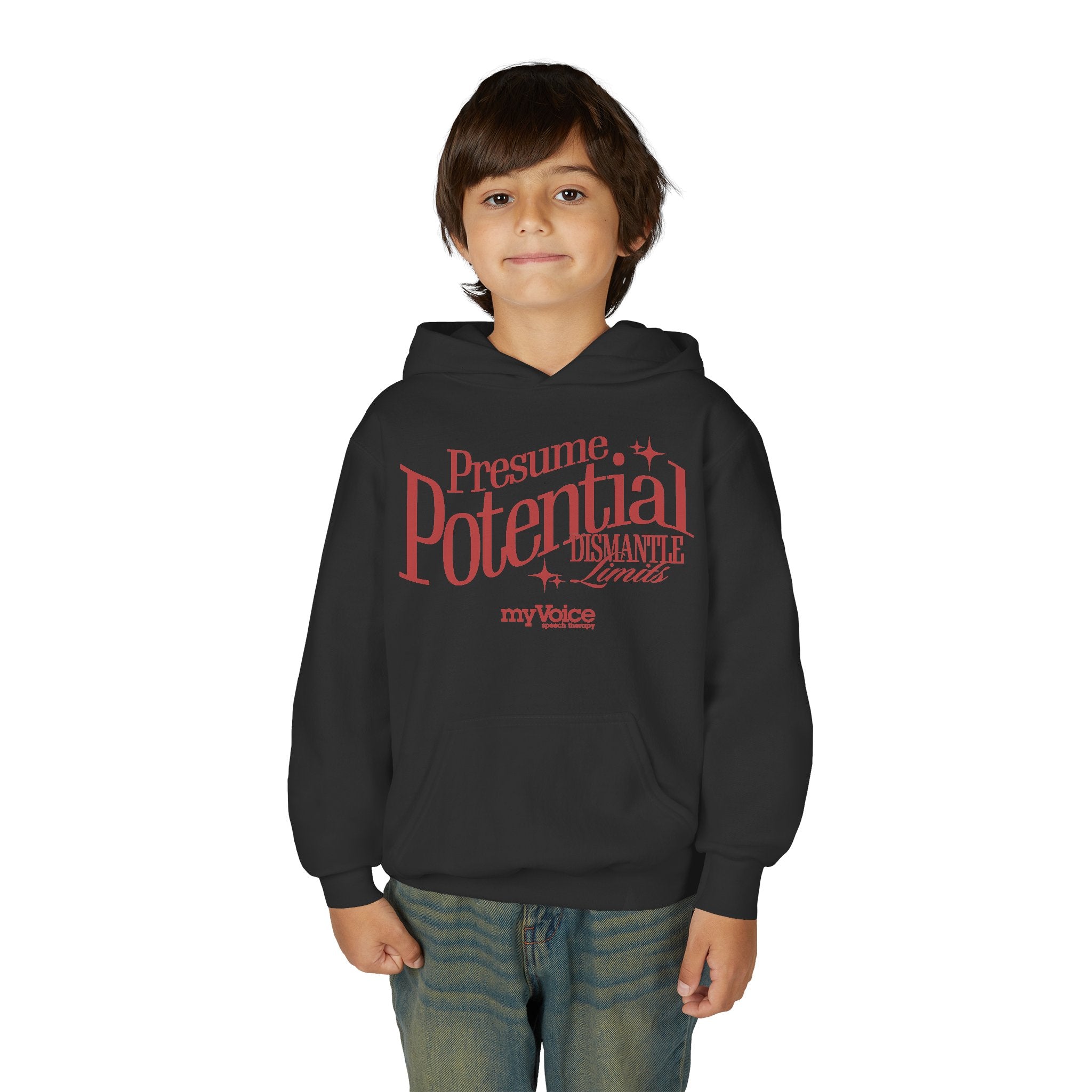 Presume Potential Child's Hoodie - myVoice Speech Therapy