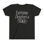 Everyone Deserves a Voice Child's Tee - myVoice Speech Therapy