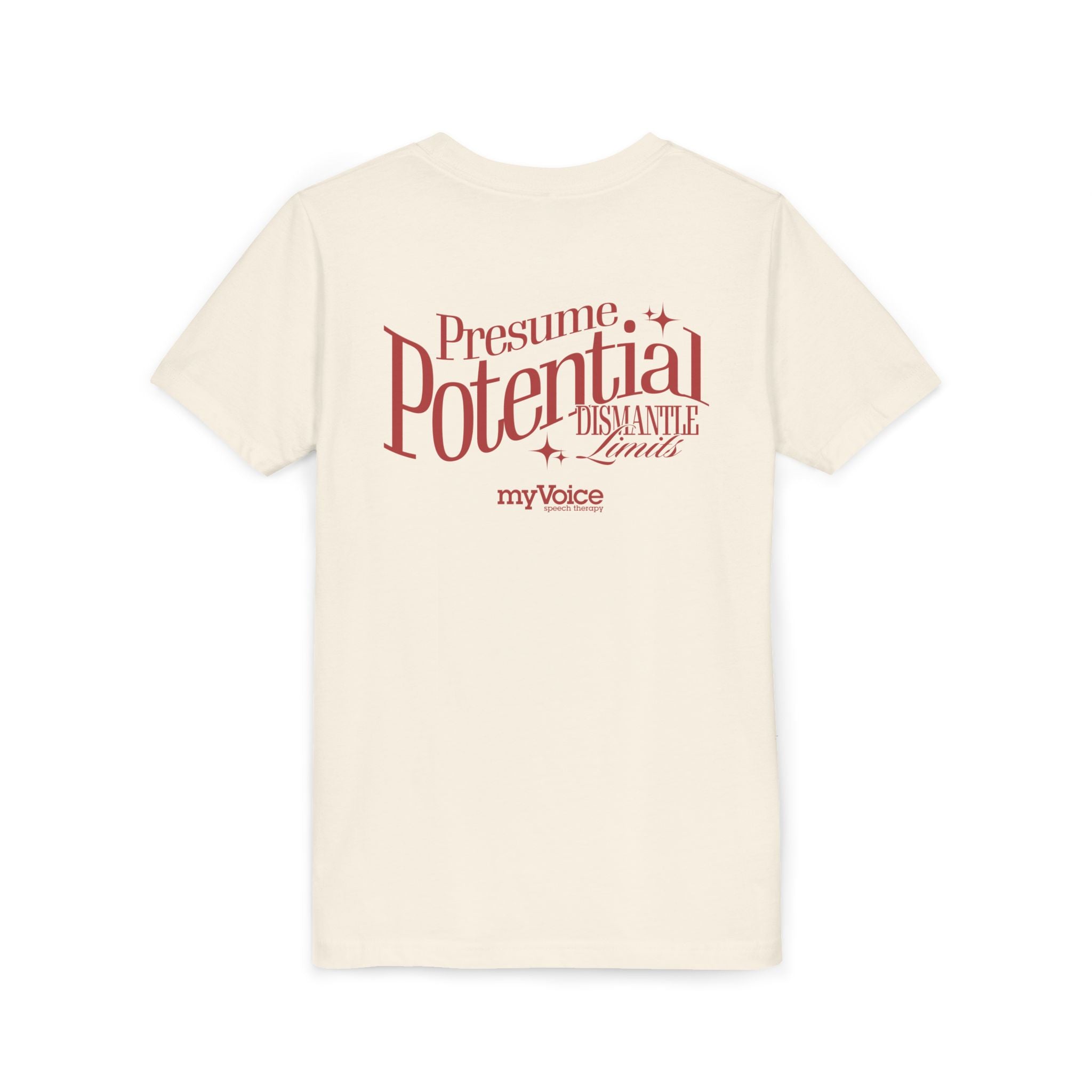 Presume Potential Child Tee - myVoice Speech Therapy